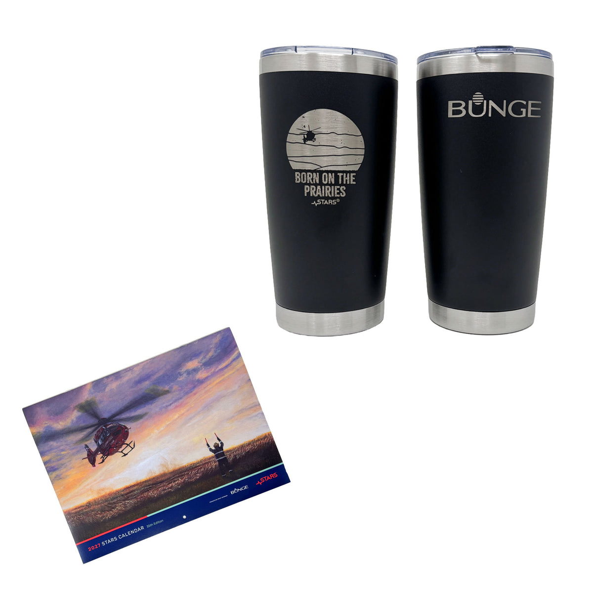 2027 Calendar& STARS/Bunge Travel Mug Bundle