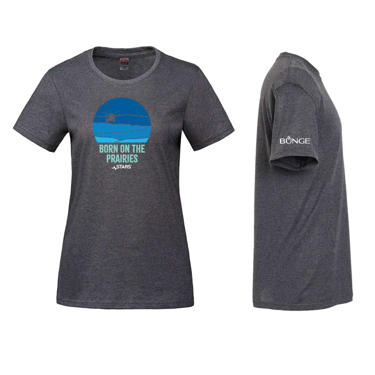 STARS/Bunge Born on the Prairies Women's T Shirt 2027.