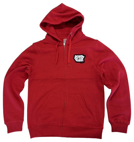 STARS Born on the Prairies Zip Hood Unisex