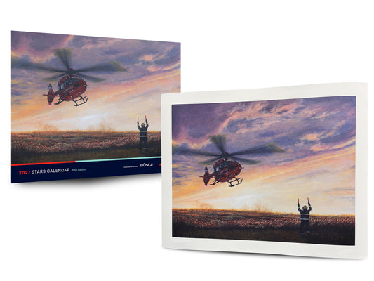 STARS Golden Hour Fine Art Print & Calendar Bundle